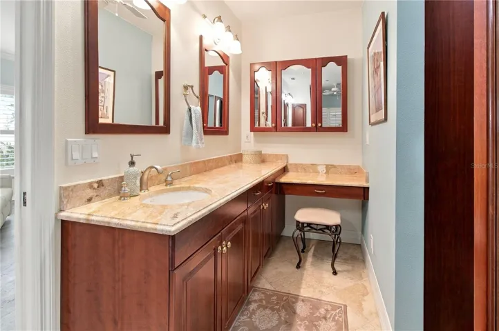 Separate his/her vanities