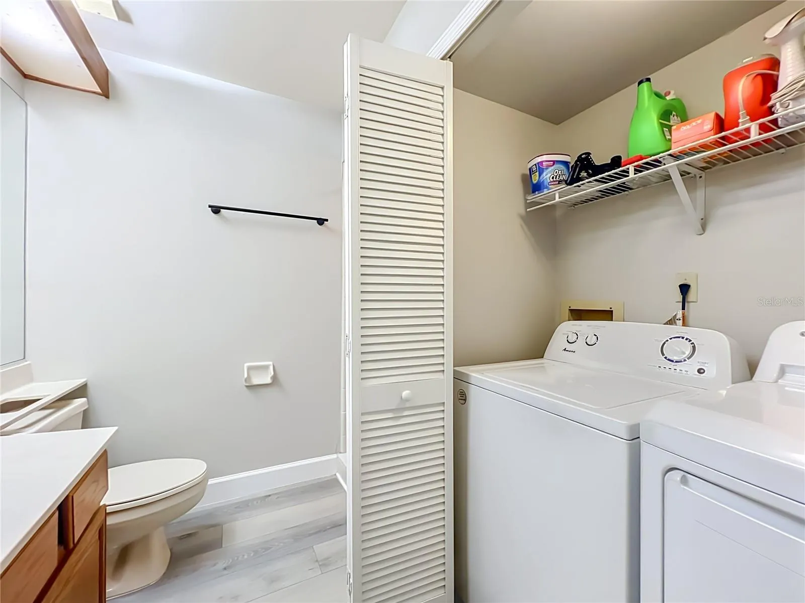 Washer Dryer Closet