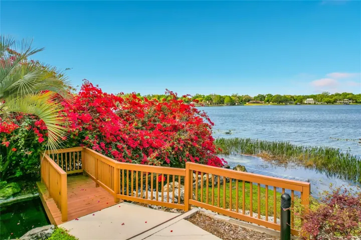 Landscaping and Lake View
