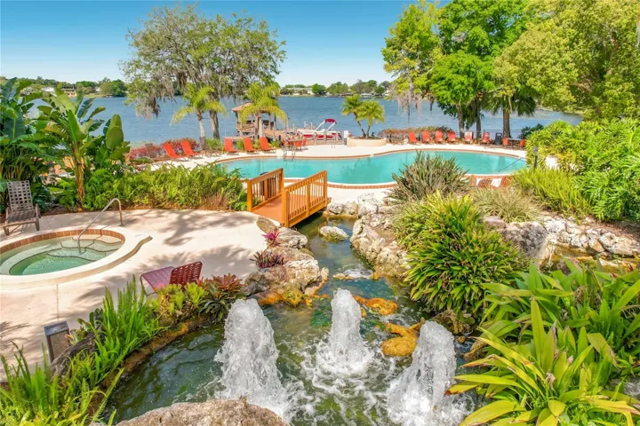 Fountains and spa...