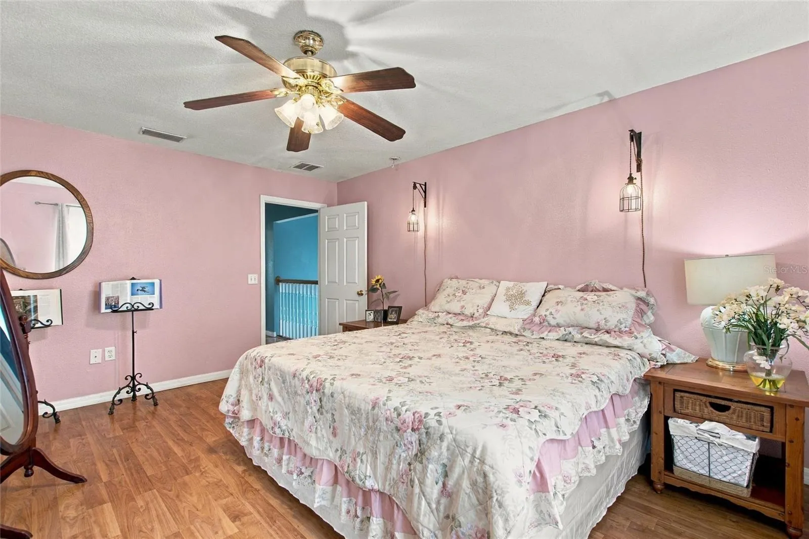 Bedroom 3 of 4 bedrooms.  This one is also upstairs.