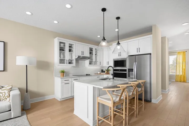 Gourmet kitchen