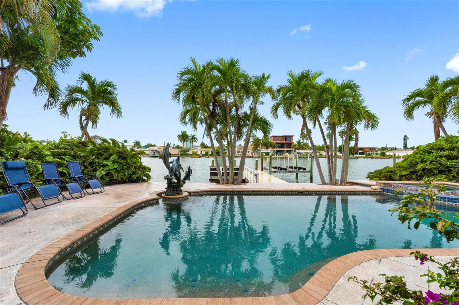 Private pool.