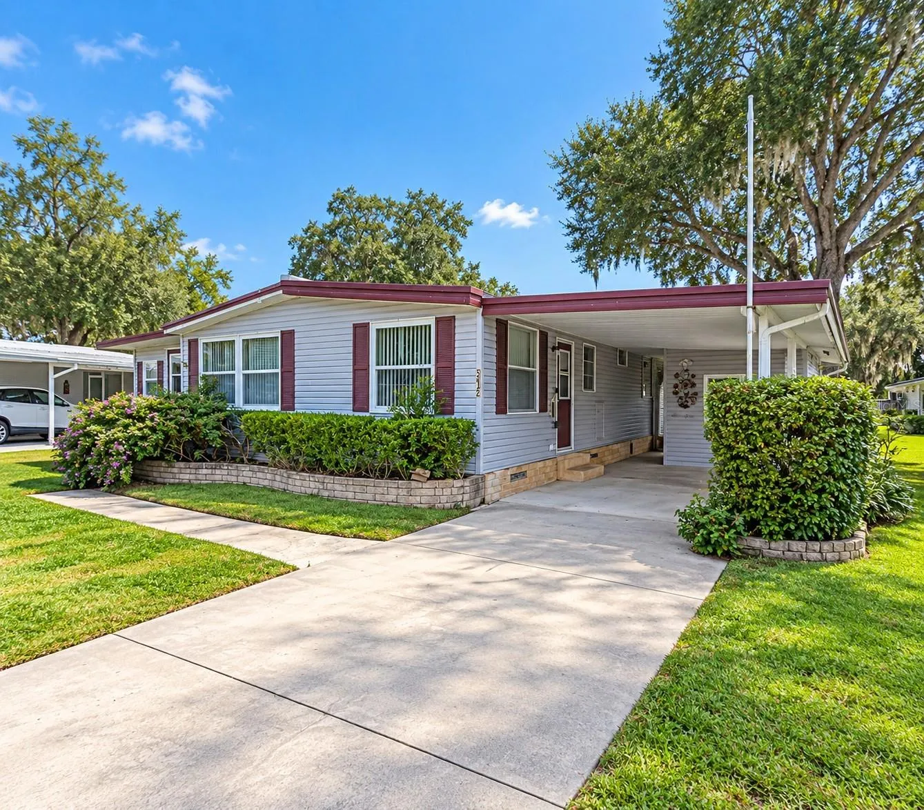 Front of home