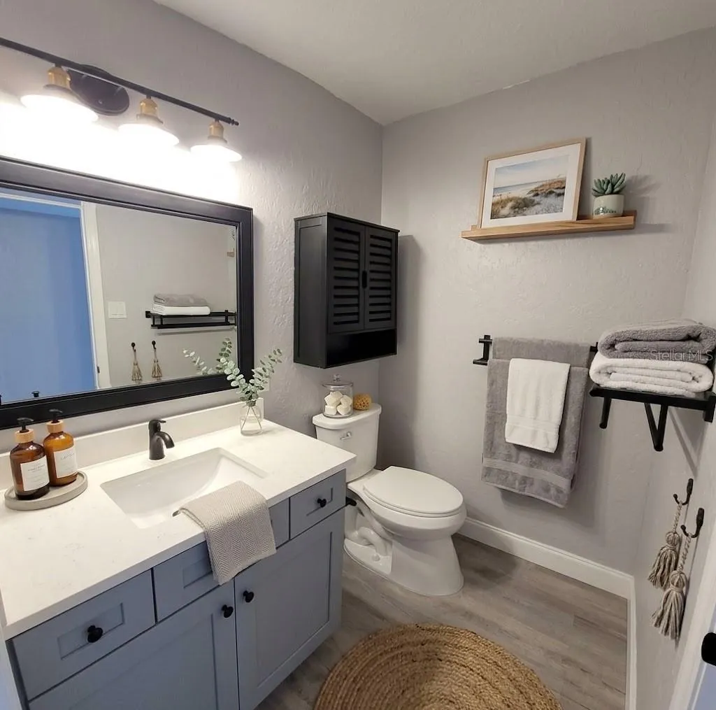 Virtually  Staged Bathroom