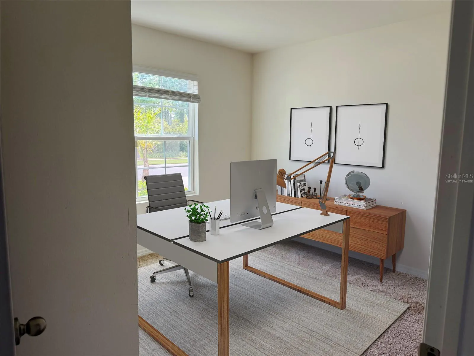 Virtually Staged Bedroom 1
