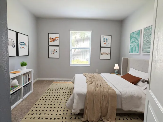 Virtually Staged Bedroom 3