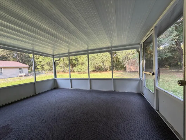 Screen Enclosed Patio (off grade)