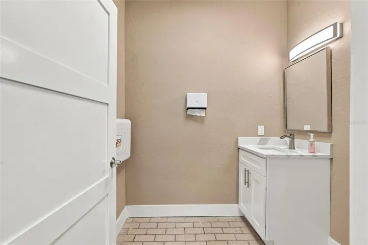 Hall Restroom in main Office Building