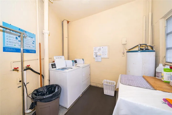 shared laundry room