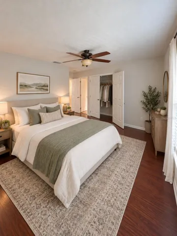 Master Room virtual staging