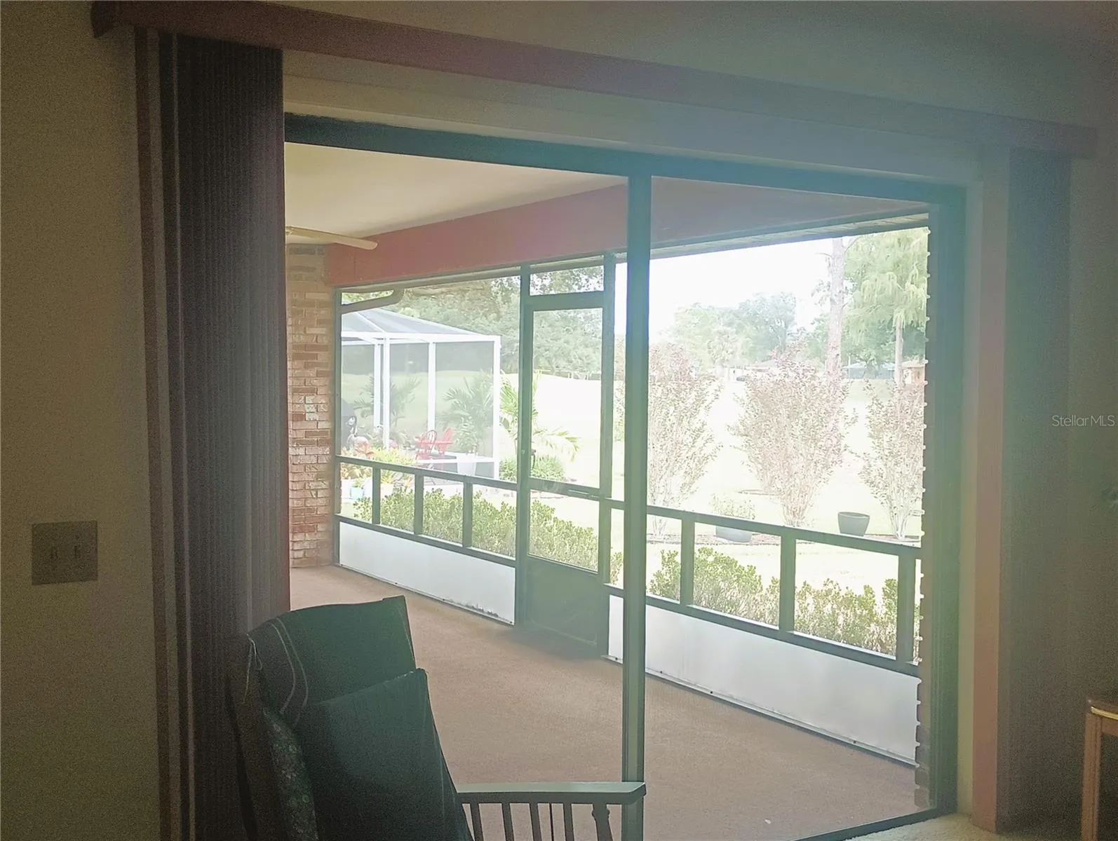 Patio from Primary Bedroon