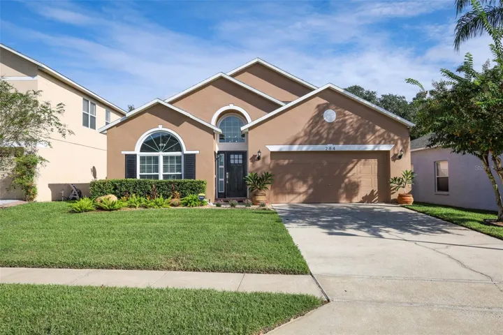 Mature landscaping.  new exterior paint and updated double paned windows