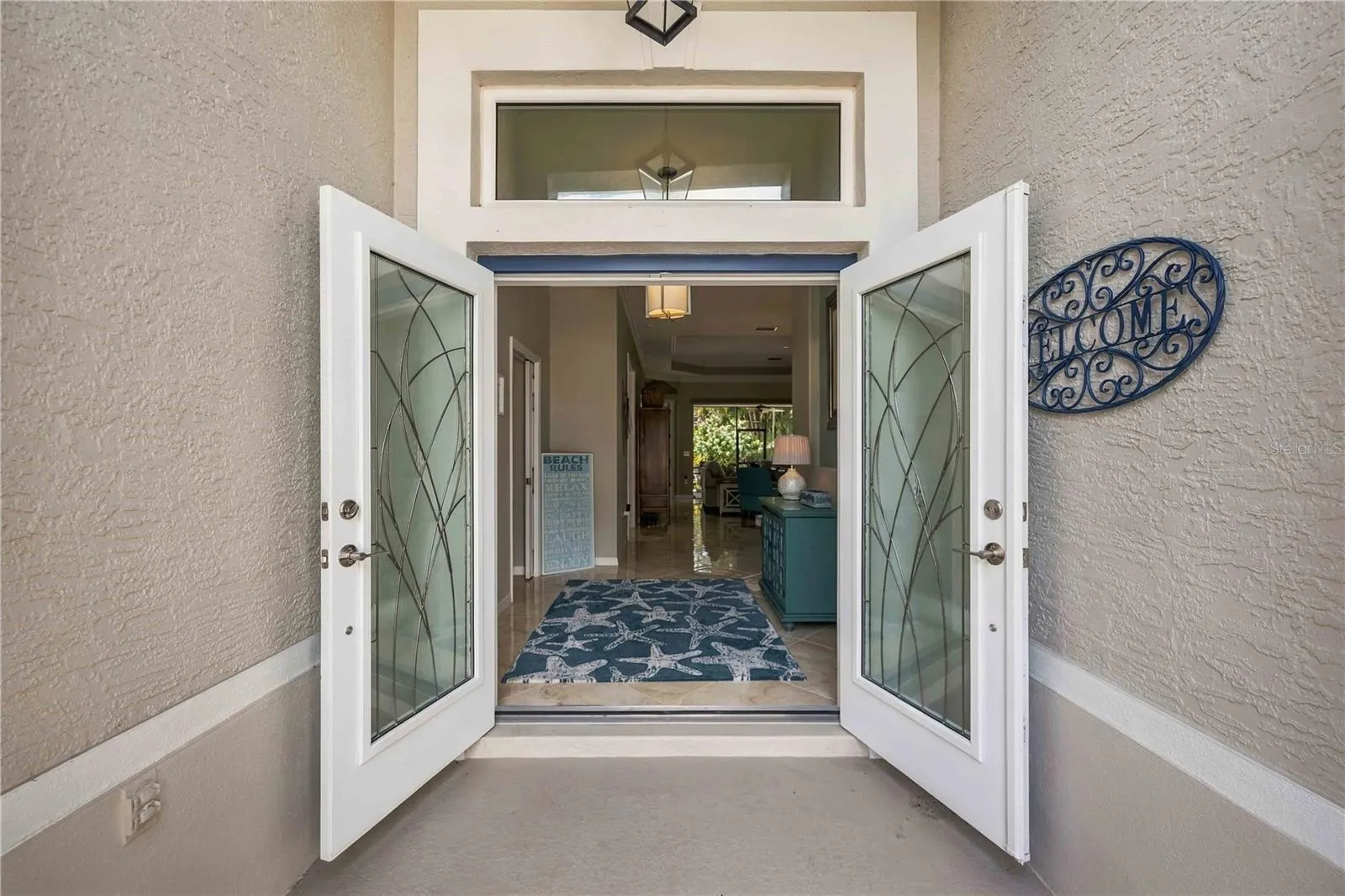 Stunning, Hurricane Impact French Doors and Transom - new addition