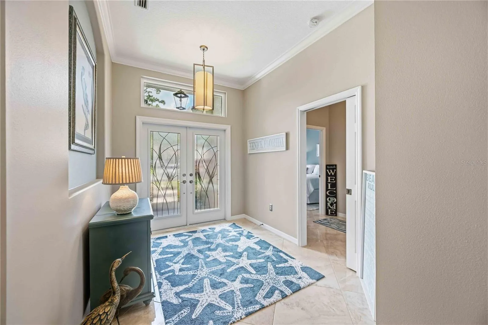 Welcoming foyer