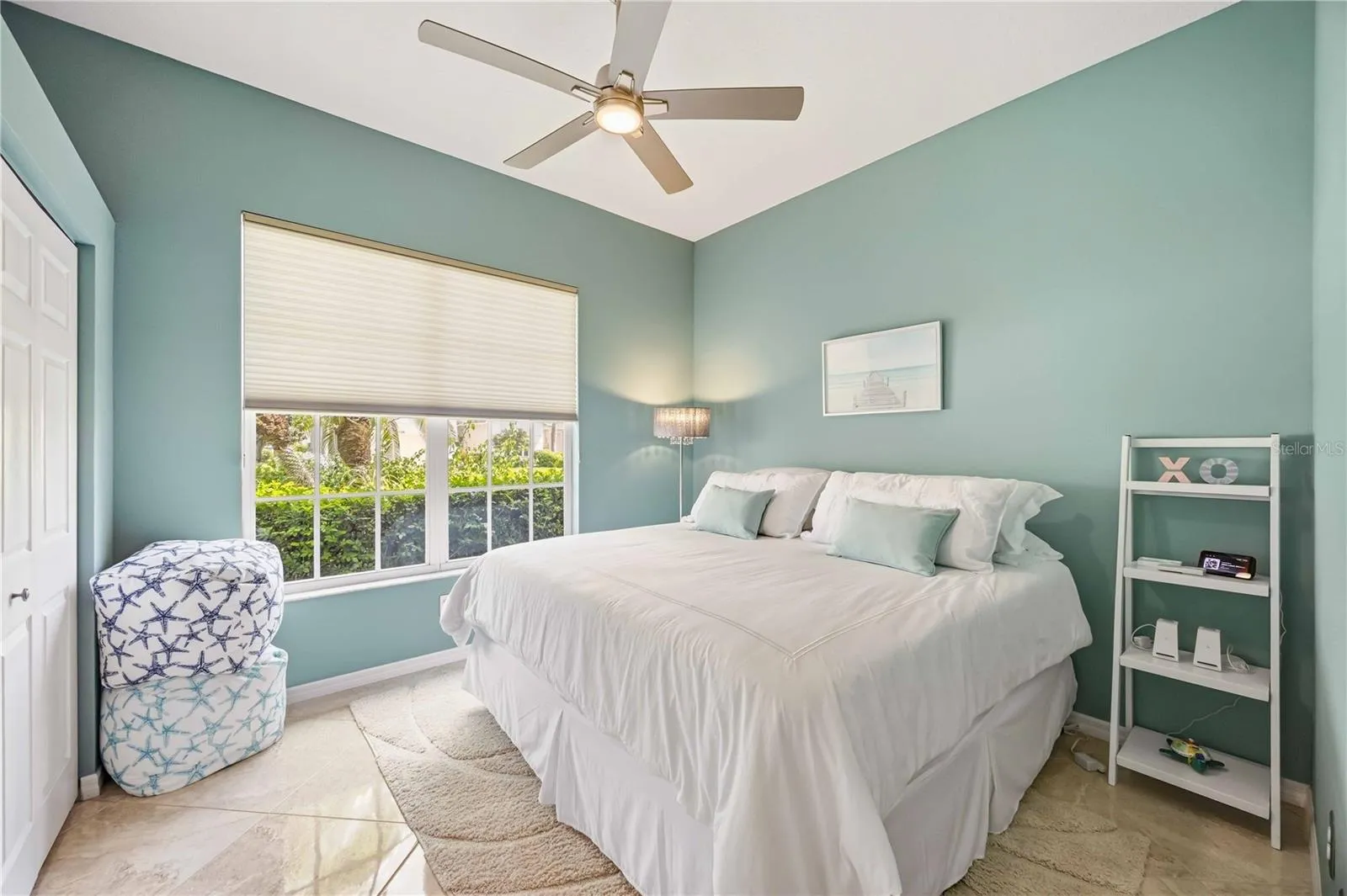 The Guest Suite has total privacy with pocket door closure, king bedroom and private bath.