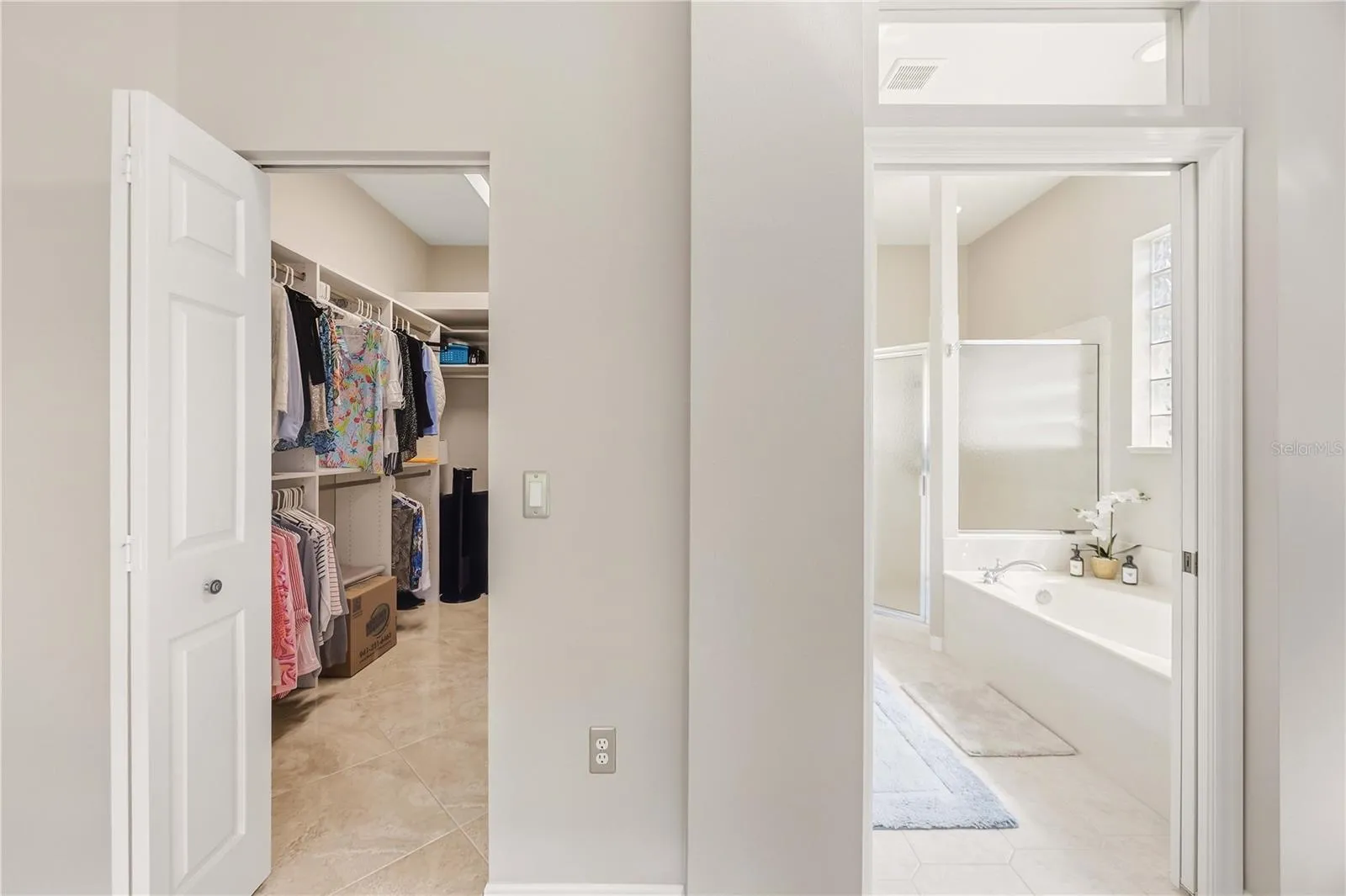 Primary closet - large
