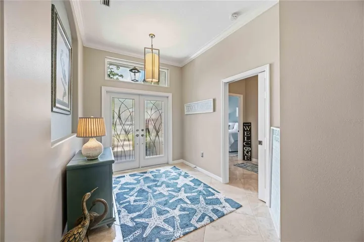 Welcoming foyer