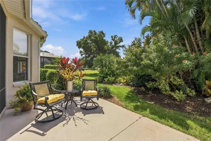 Outside patio