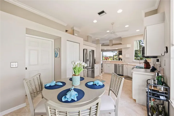 Great dining area
