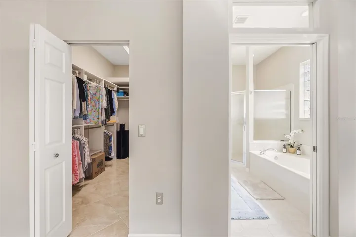 Primary closet - large