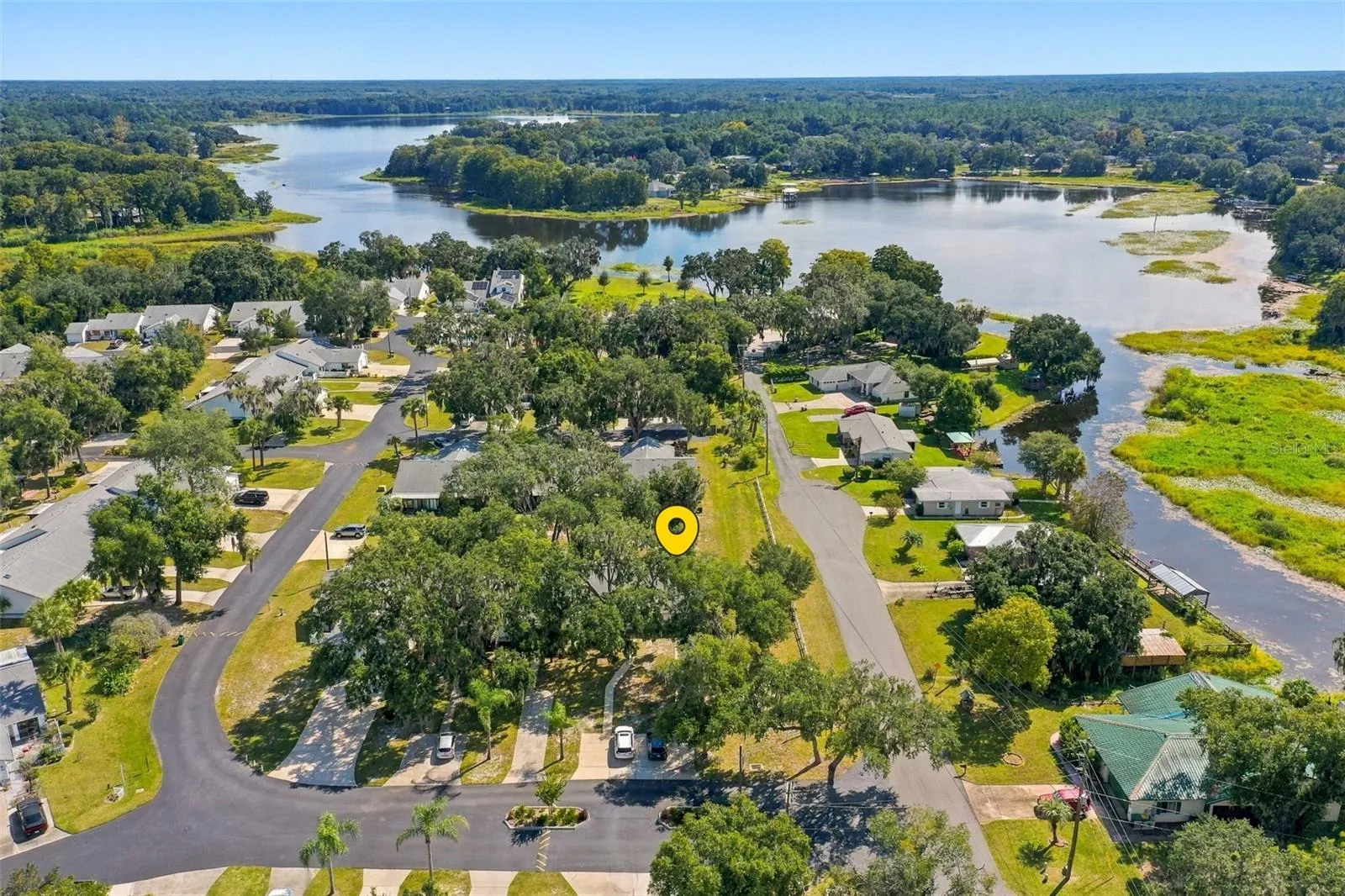 ariel view of community