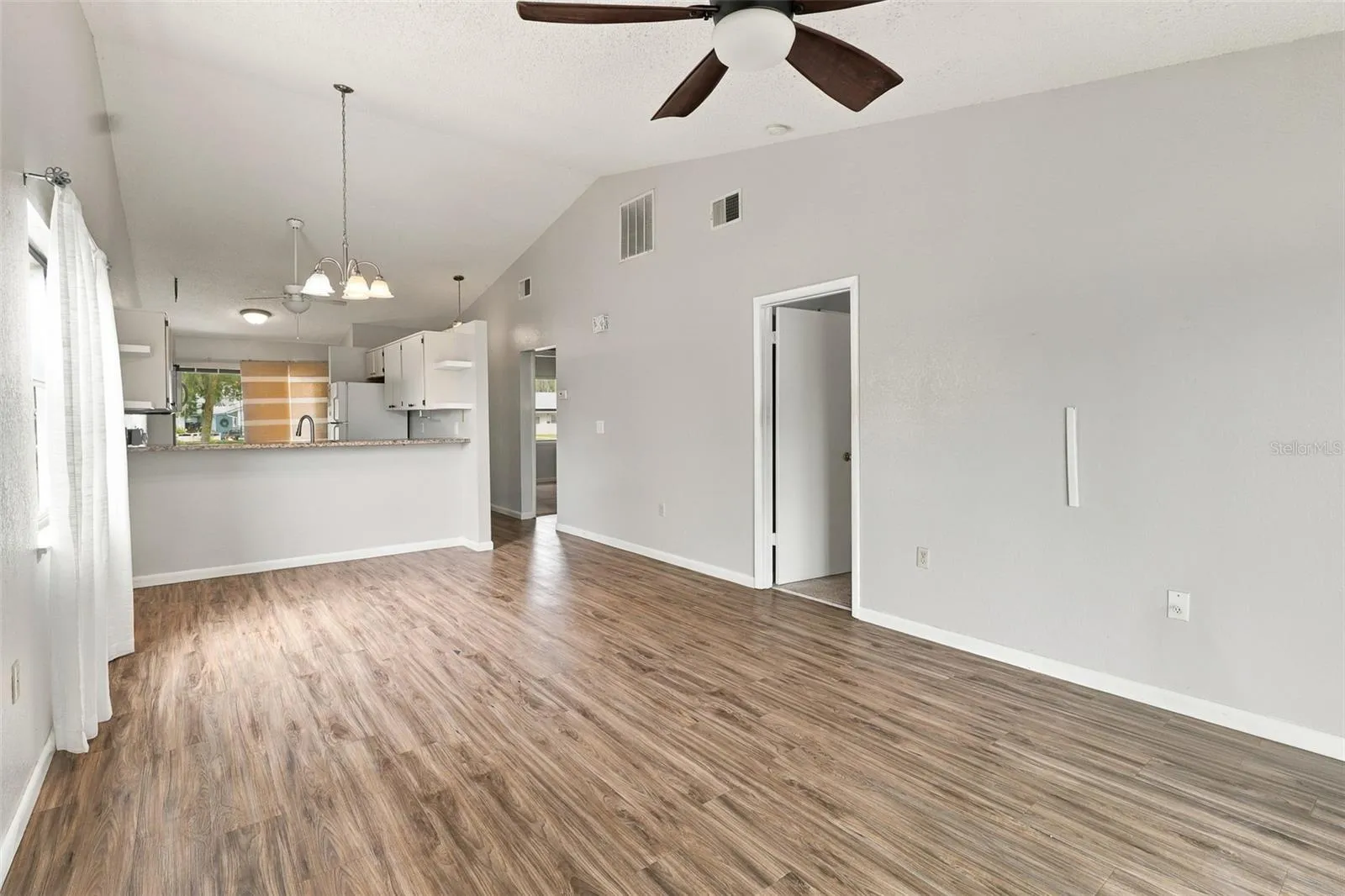 Main living and dining room