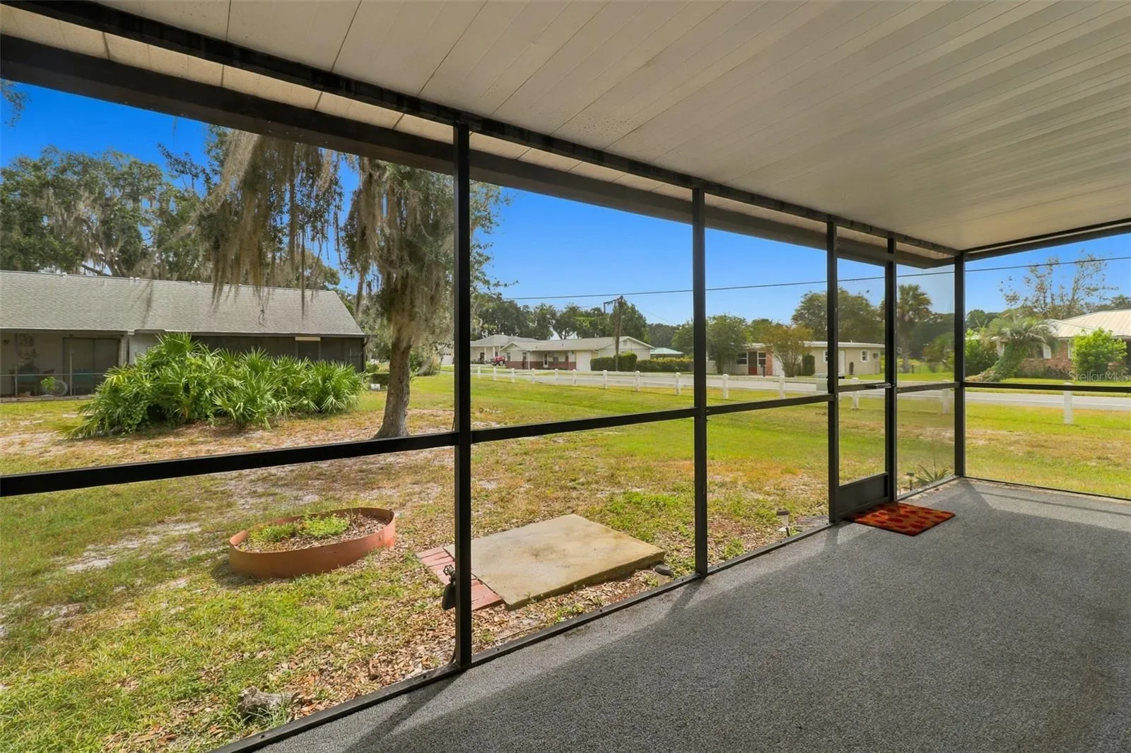 screened in back patio