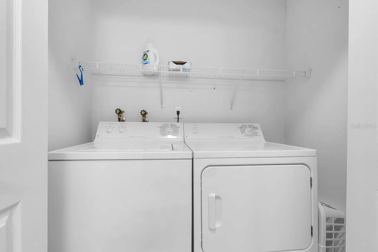 Laundry closet