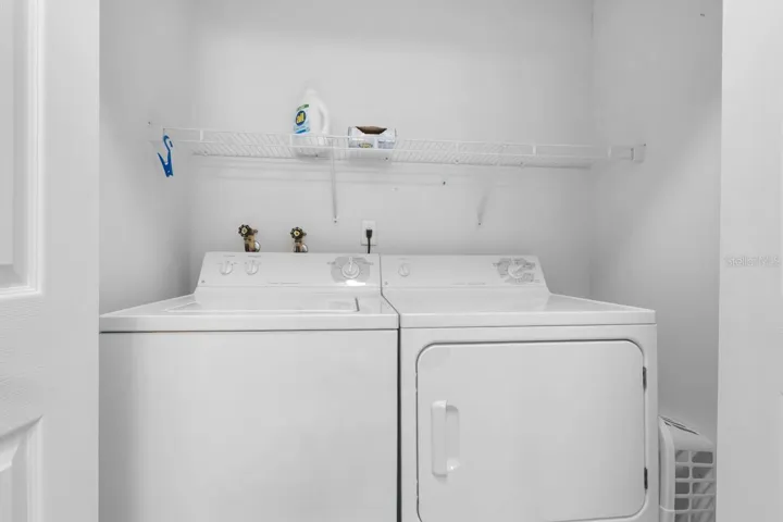 Laundry closet