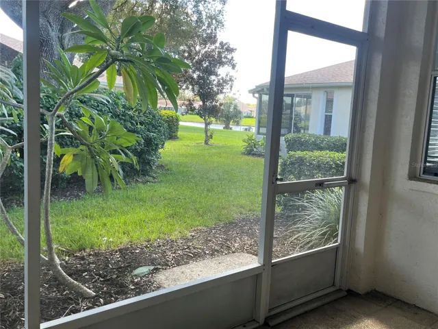 Water view from lanai