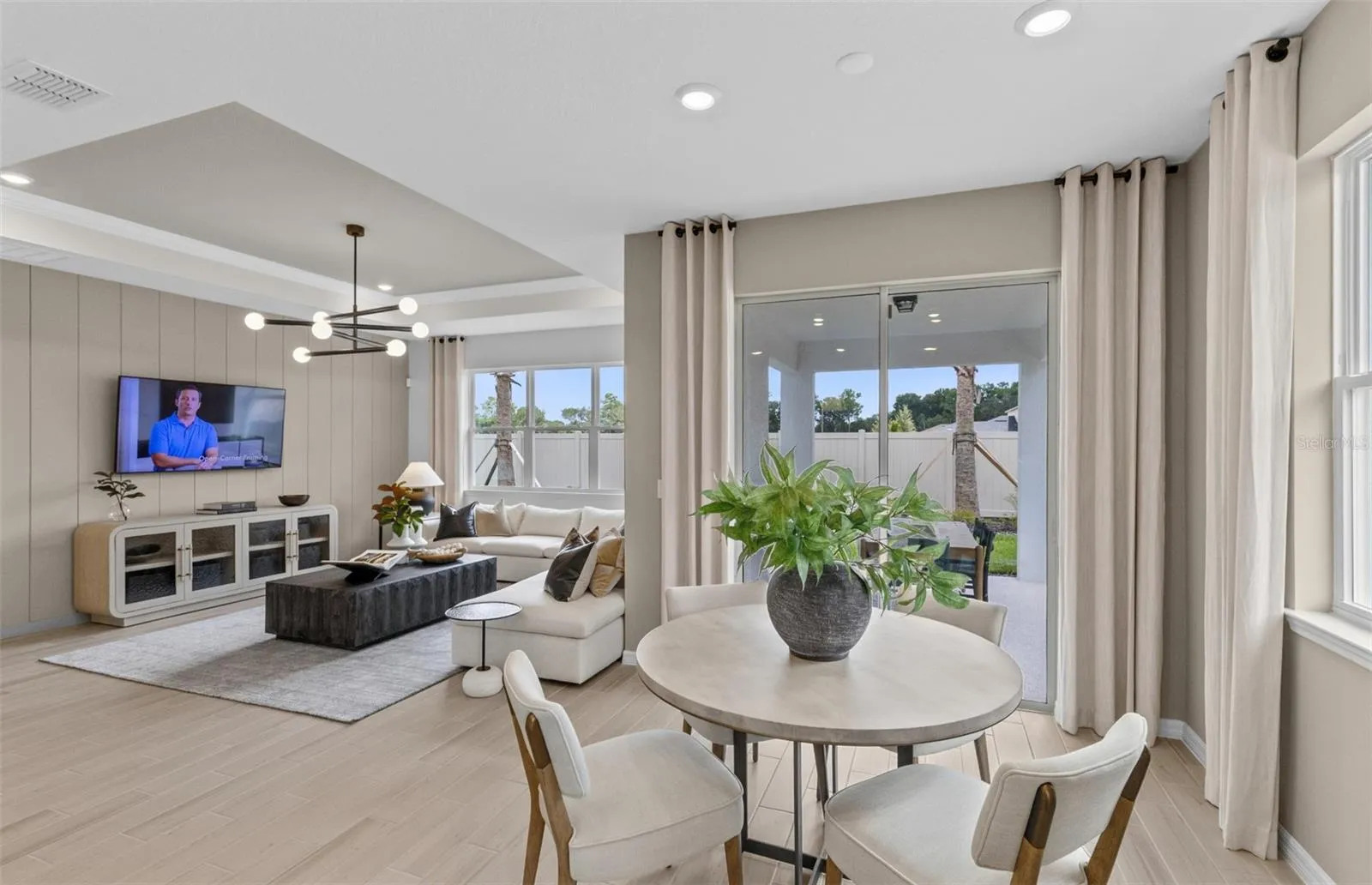 Model Home Design Only. Pictures and furnishings are for illustrative purposes only. Elevations, colors and options may vary. Furniture is for model home staging only.