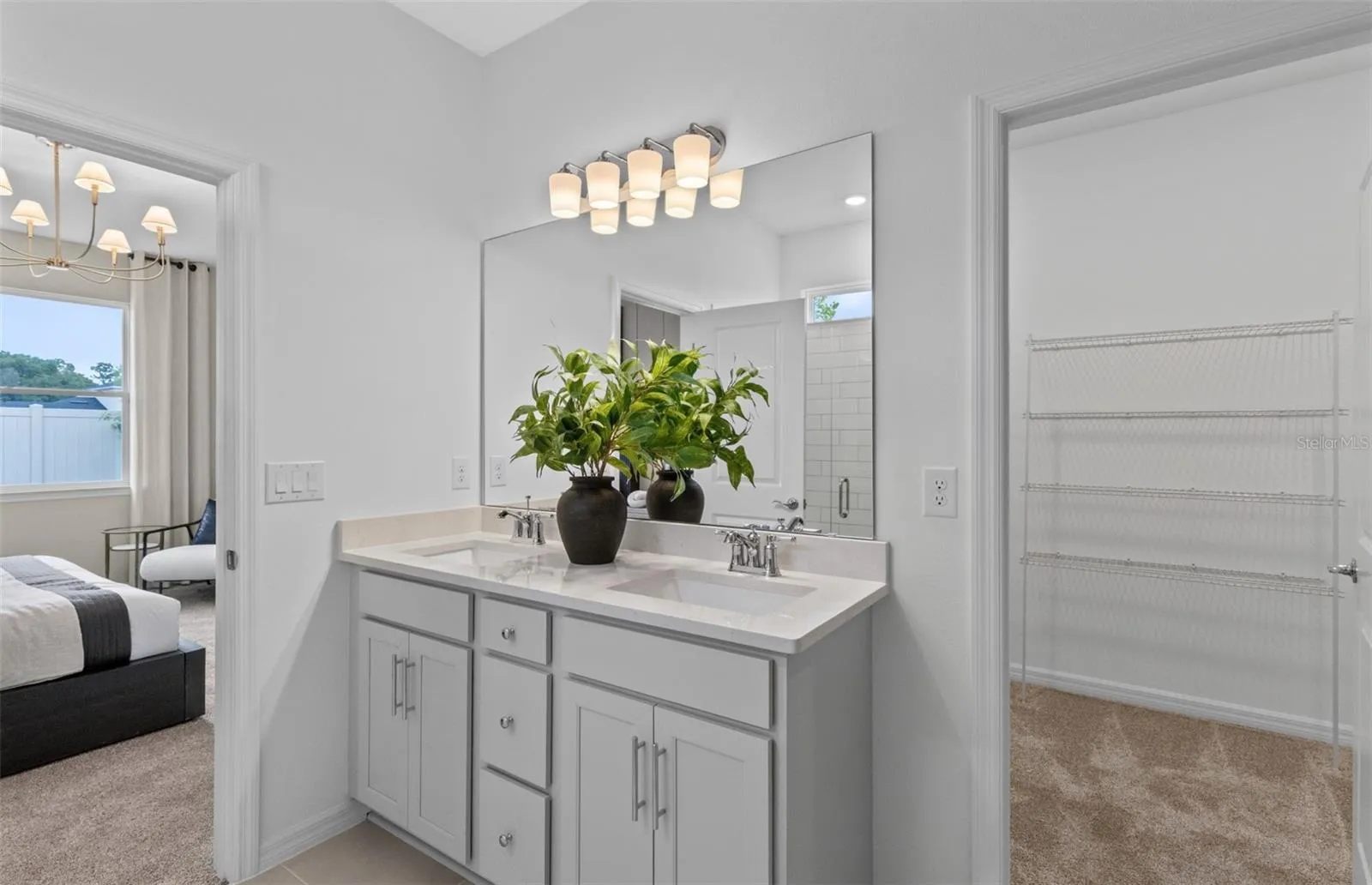 Model Home Design Only. Pictures and furnishings are for illustrative purposes only. Elevations, colors and options may vary. Furniture is for model home staging only.