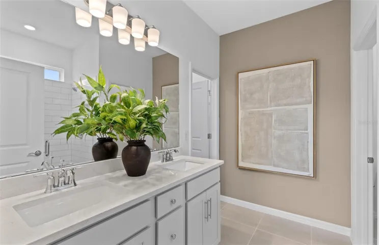 Model Home Design Only. Pictures and furnishings are for illustrative purposes only. Elevations, colors and options may vary. Furniture is for model home staging only.