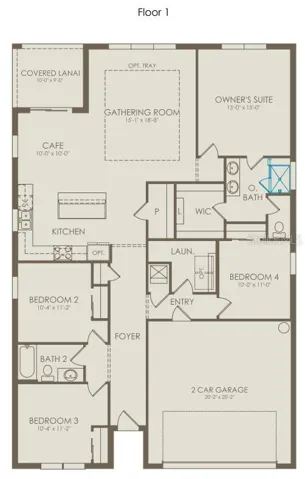 Floor Plan - Floor One
