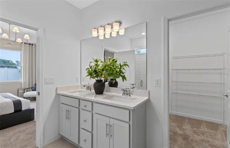 Model Home Design Only. Pictures and furnishings are for illustrative purposes only. Elevations, colors and options may vary. Furniture is for model home staging only.