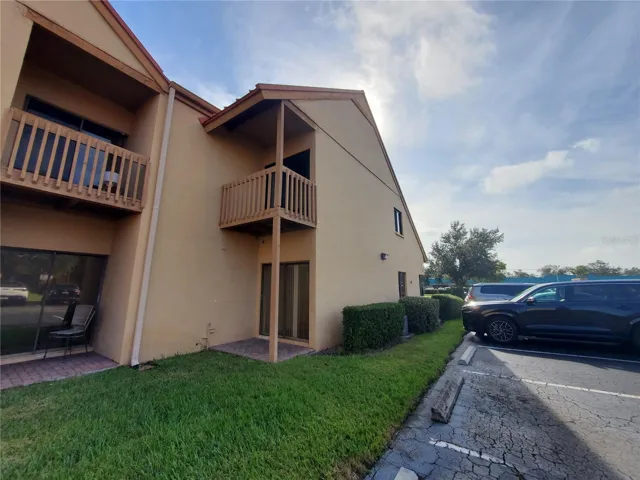 Rear with patio