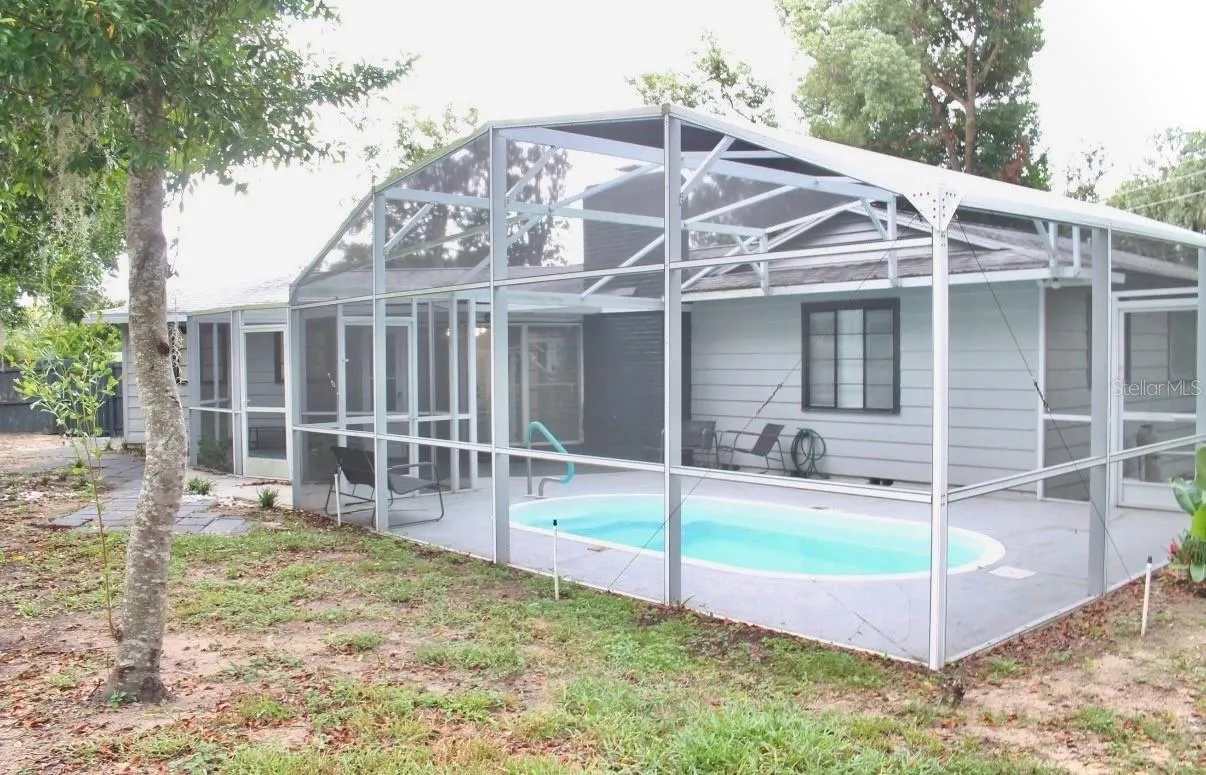 Backyard facing SE