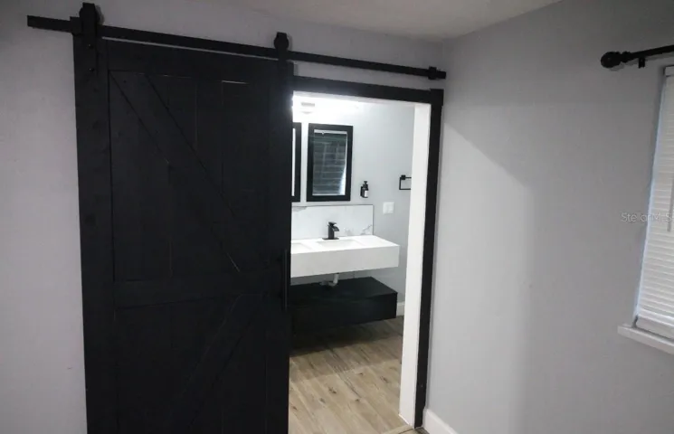 Primary bathroom entry