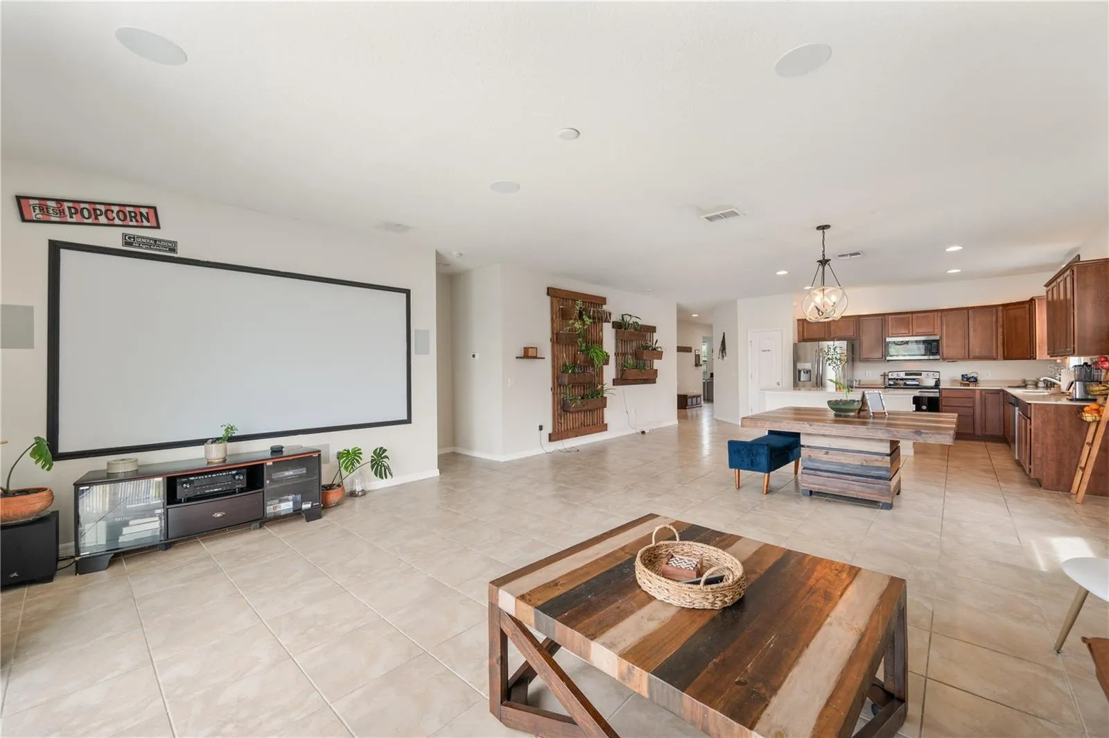 Open Floor Plan / Kitchen / Dining Room / Living Room