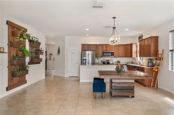 Open Floor Plan / Kitchen / Dining Room / Living Room