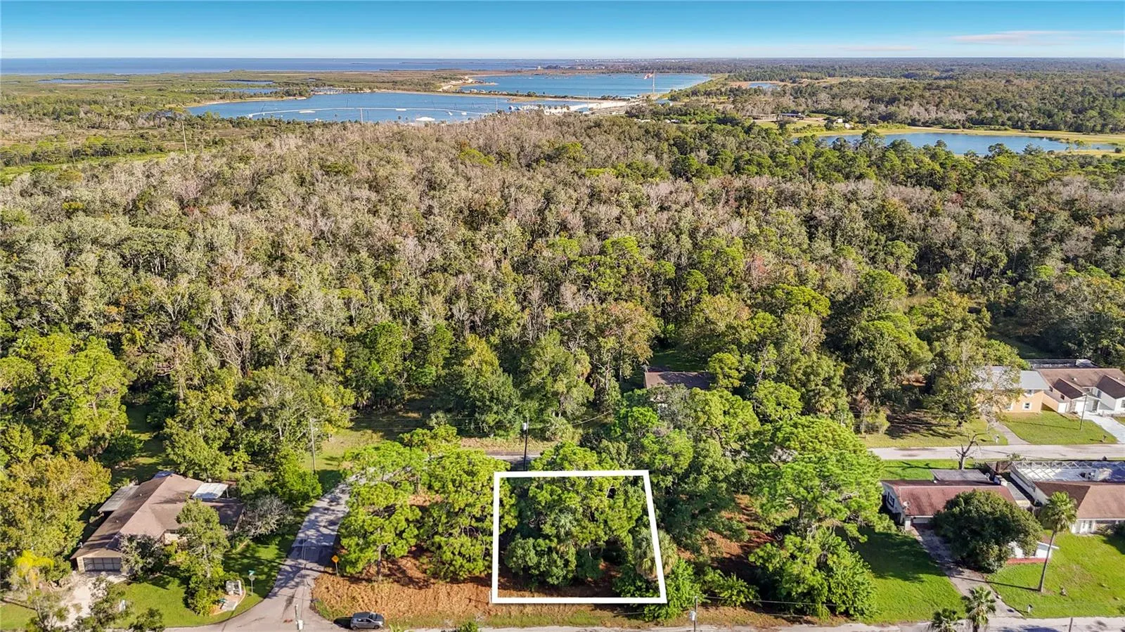 One of two lots available for sale.