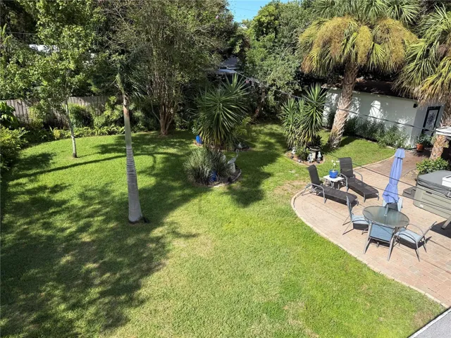 Back yard view