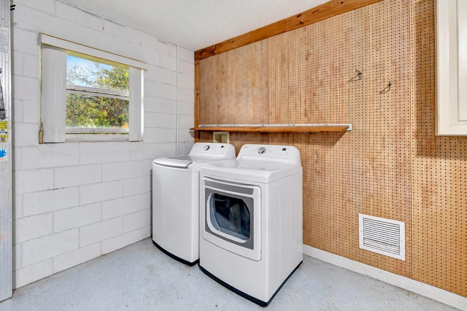 Garage/ Laundry Area