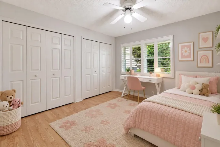 Third Bedroom Virtually Staged as Kid's Room