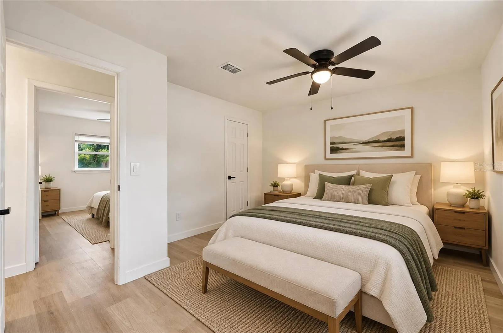 Primary Bedroom - Virtually Staged