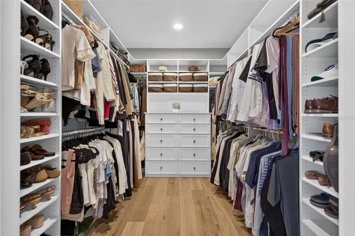 Primary Walk-in closet