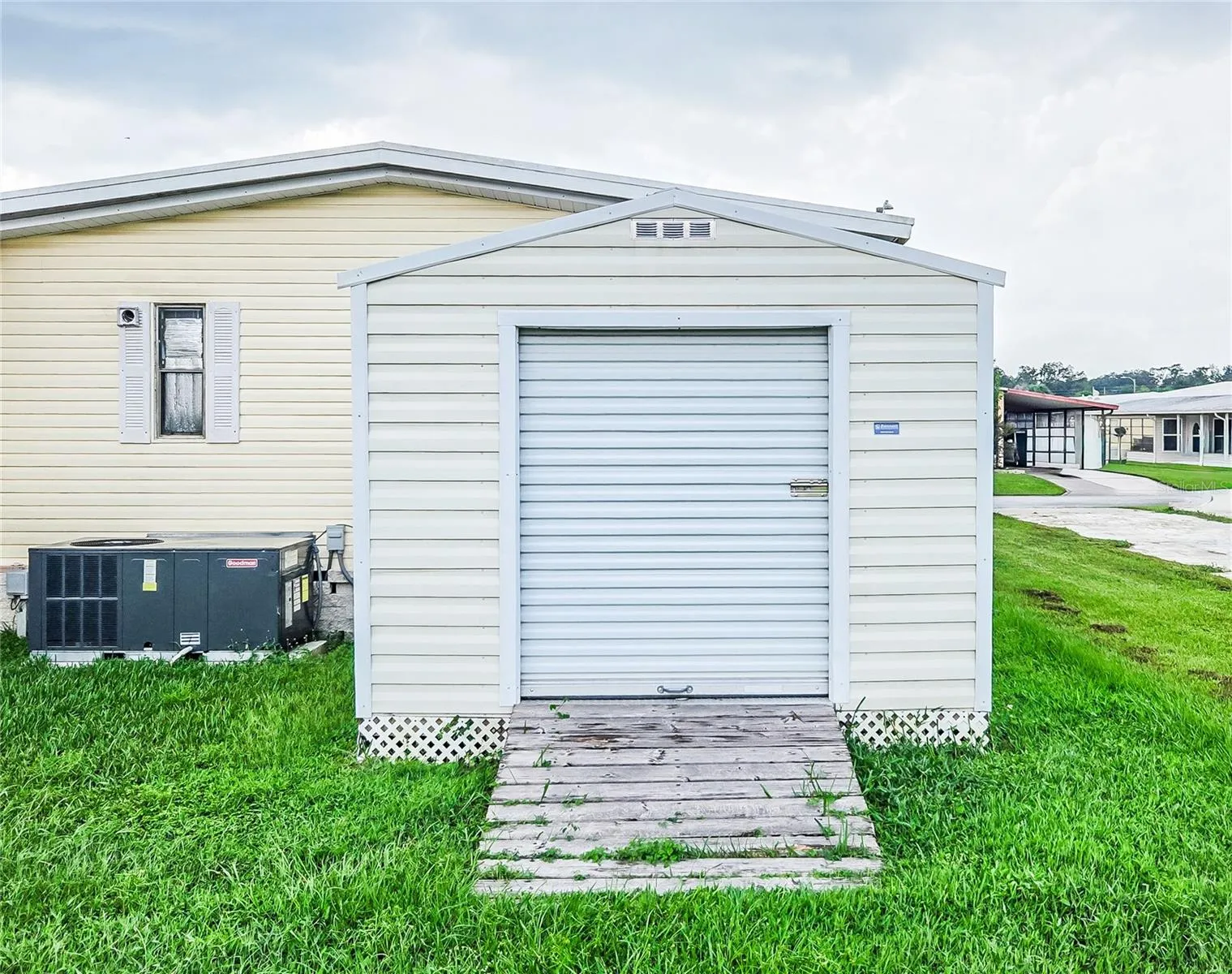 storage/ cart parking