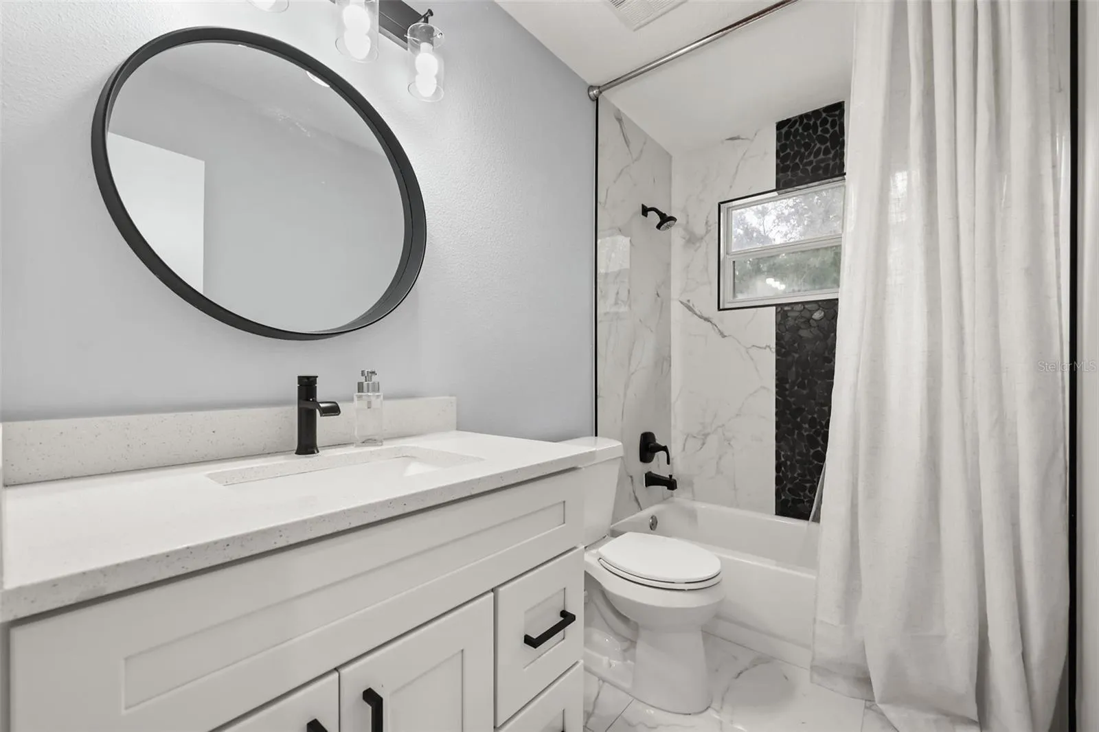Upstairs guest bathroom