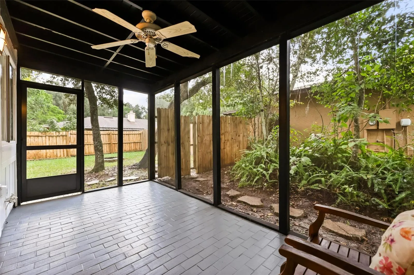 Porch off the kitchen